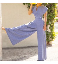 Classic glamor flared pants suit HF1619-03-01