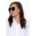 Dionne Black Geometric Sunglasses