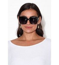 Carni Black Sunglasses