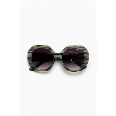 Own It Forest Green Sunglasses